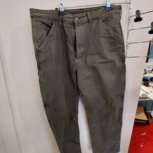 AE Flex Carpenter Pant, Men's 34x30, Olive green